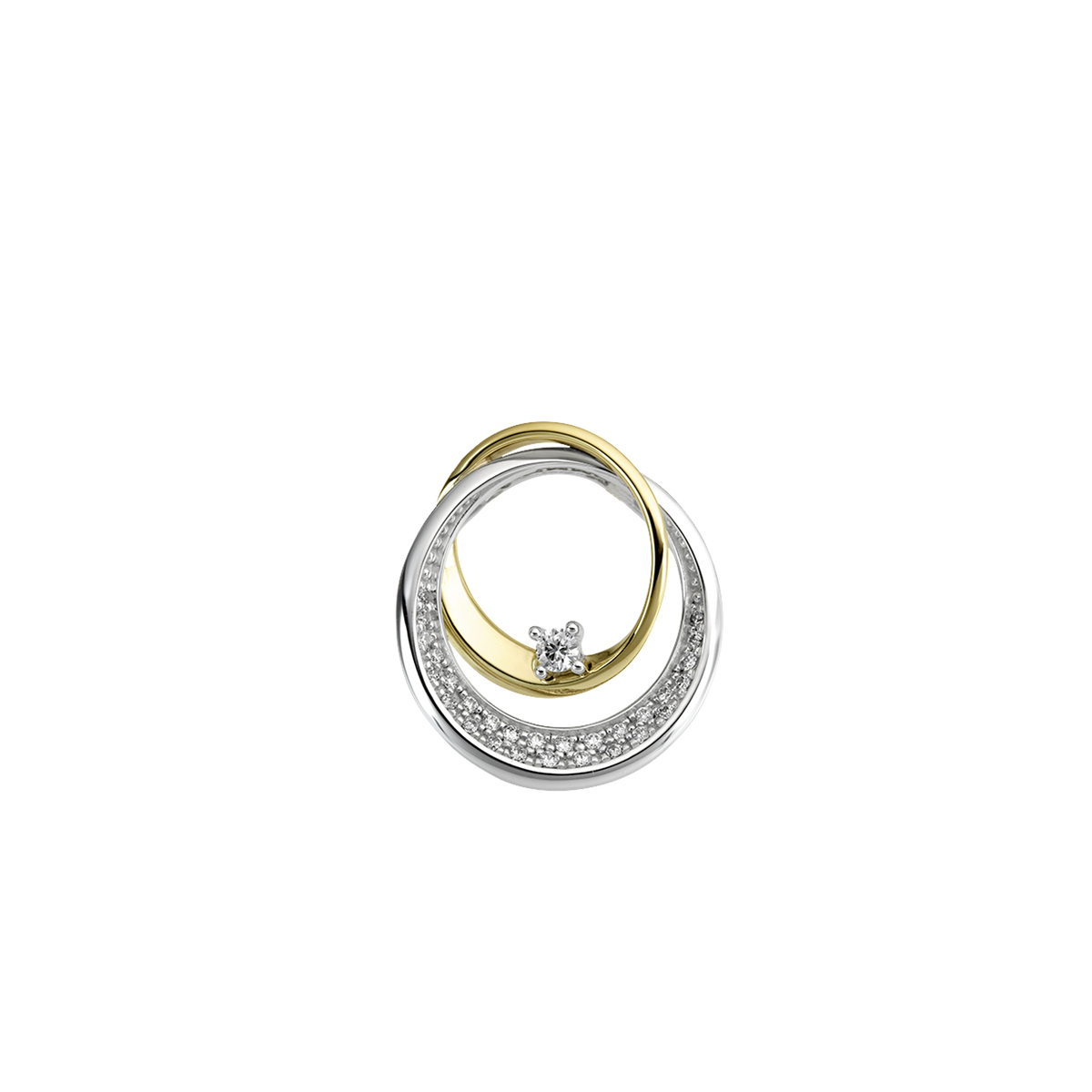 Hanger goud 18 k met 8Diamant(en) briljant slijpsel0.024 ctSiG-H
12Diamant(en) briljant slijpsel0.048 ctSiG-H
8Diamant(en) briljant slijpsel0.048 ctSiG-H
1Diamant(en) briljant slijpsel0.06 ctSiG-H