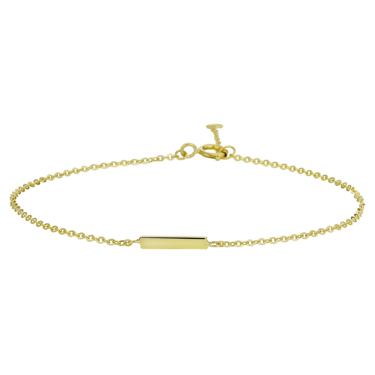Huiscollectie Armband balkje 40.20732 - 2mm
