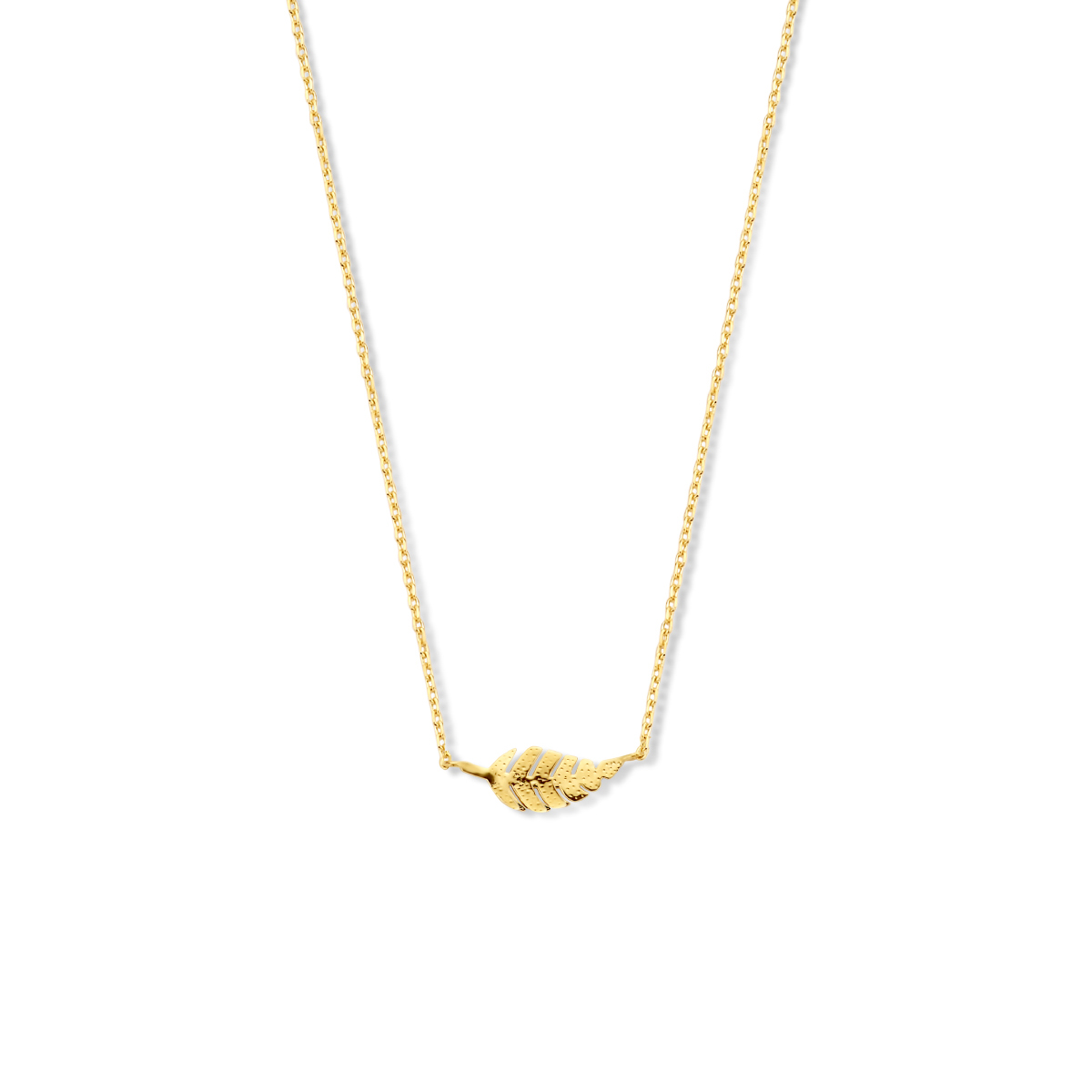 Huiscollectie Collier veer 40.20737 - 4.5mm