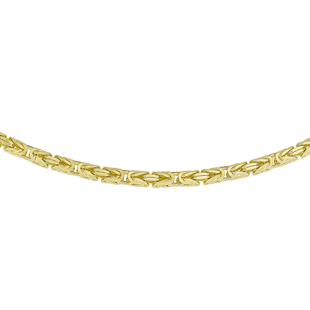 Beschrijving: De moderne man weet dat sieraden allang niet meer alleen voor vrouwen zijn! Draag jouw set casual met een spijkerbroek of chique bij een wat meer zakelijke look. Details: Geelgouden collier met konings schakel. Het collier is onderdeel van een set. 
Uniekenummer serie: 26784
Verpakt per: 1
Doelgroep: heren
Breedte: 2.5 mm
Langste lengte: 50 mm