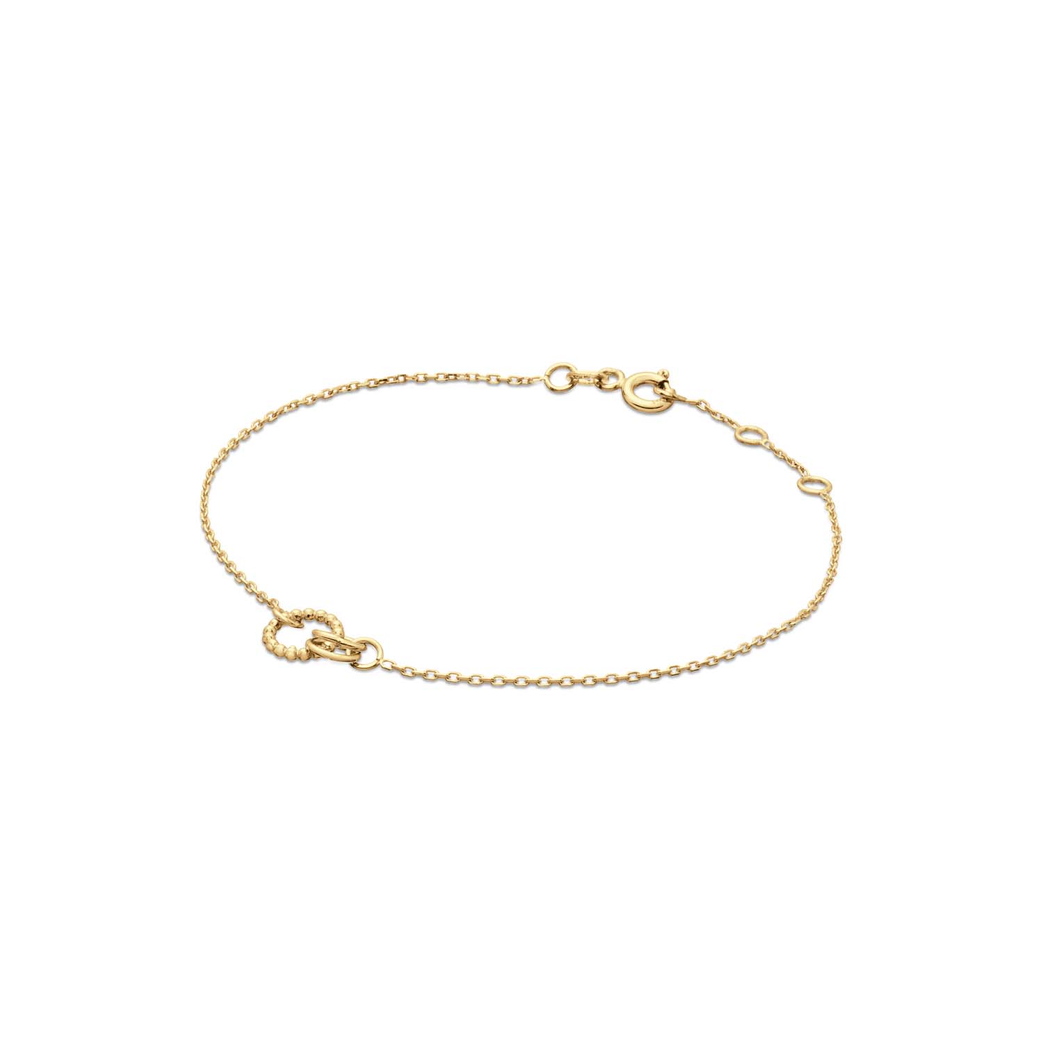 gouden Jackie armband, Castello 19cm
