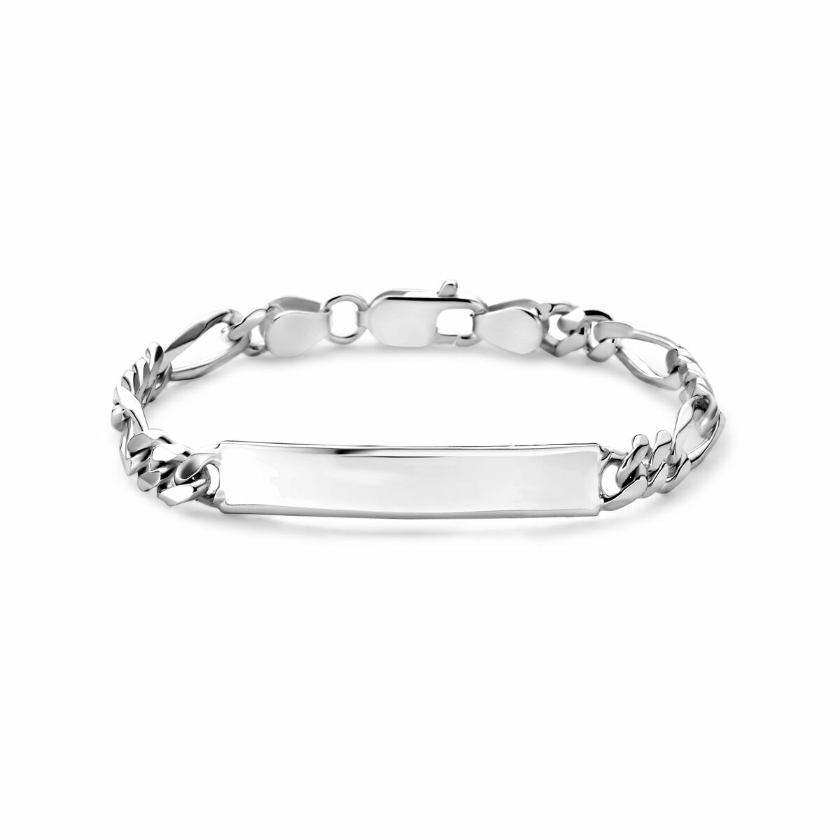figaro zilveren armband 20cm