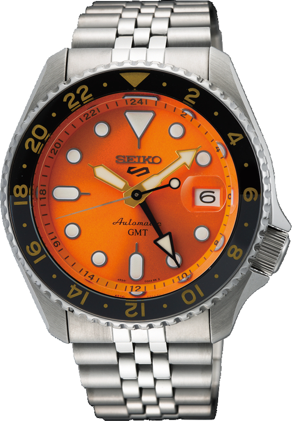 Dit is een herenhorloge van het merk Seiko. Het is een analoog horloge gemaakt van staal. De diameter van de kast is 42.5 mm mm en de kast is 14 mm mm dik.
De verdere specificaties van het horloge zijn als volgt:
Kastvorm: rond
Kastkleur: zilverkleurig
Kastmateriaal: staal
Bandbreedte: 18 mm
Bandlengte: 227.5 mm
Sluiting: vouwsluiting met veiligheidsklepje en drukker
Wijzerplaatkleur: oranje
Glassoort: hardlex mineraal glas
Waterdichtheid: 10 ATM
Techniek: automaat
