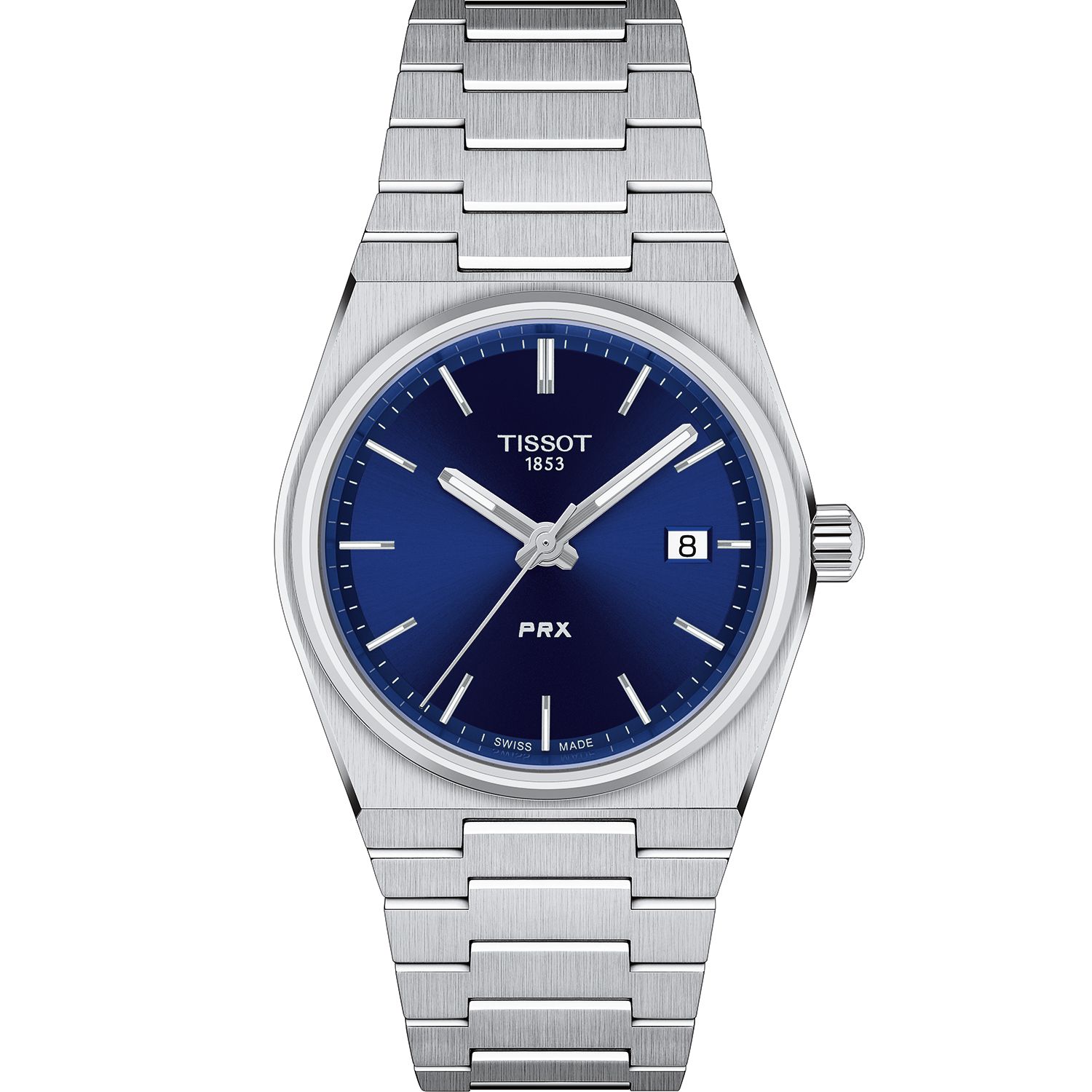 Tissot - PRX 100m WR Saffierglas Quartz - T1372101104100