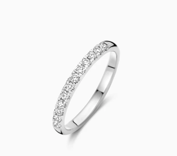 Blush witgouden ring Lab diamonds 0.31crt