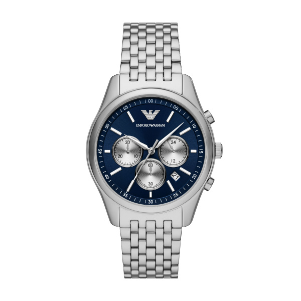 De Emporio Armani Horloge AR11582 heeft een stalen band en een blauwe wijzerplaat voor een stijlvolle uitstraling. Deze horloge is perfect voor zowel formele als informele gelegenheden. Draag het met een zakelijk pak voor een elegante look of combineer het met een casual outfit voor een trendy uitstraling. Met zijn tijdloze ontwerp is dit horloge een must-have voor elke man. Bestel nu en maak je outfit compleet!
