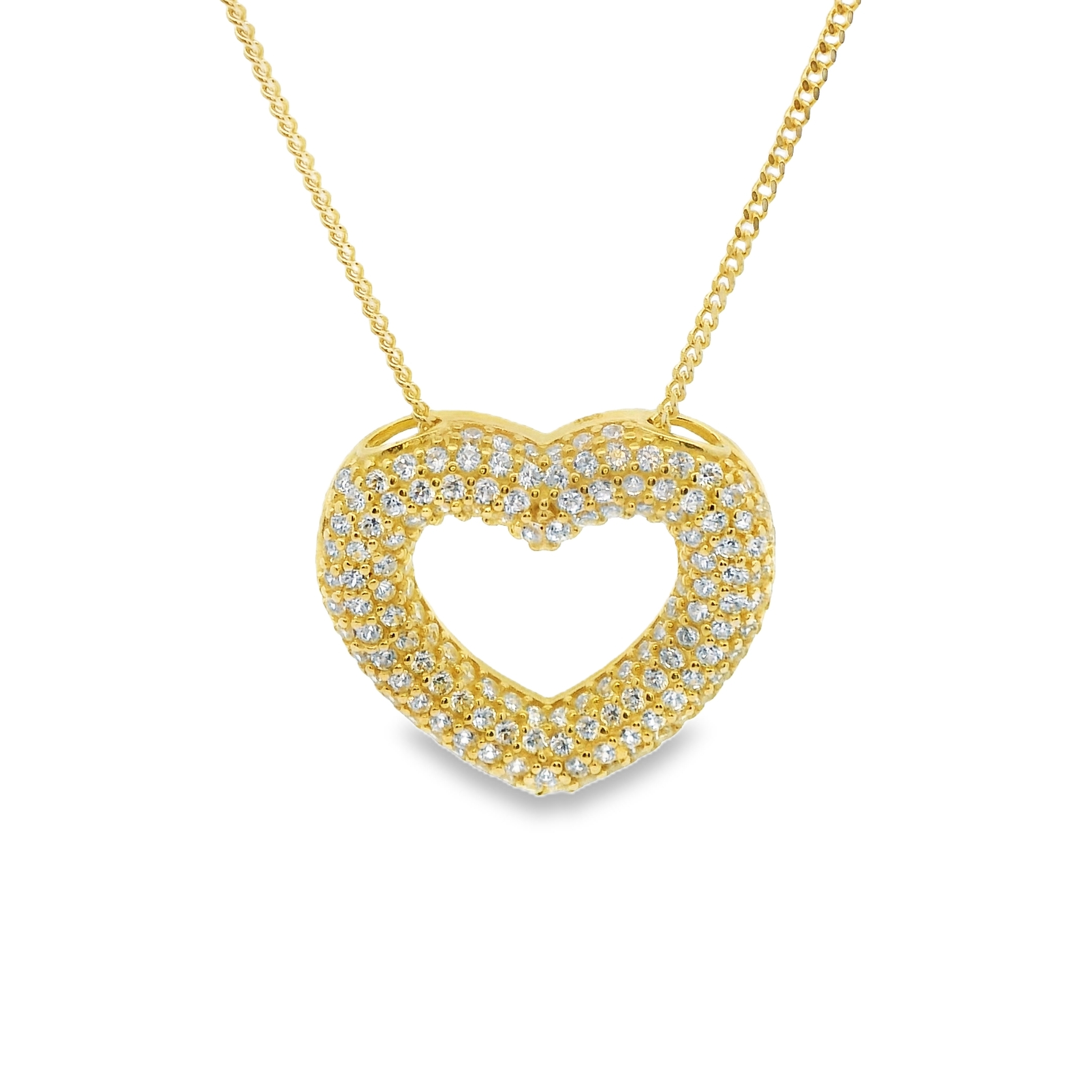 Deze hanger van Louis Bros is vervaardigd uit 14 karaat geelgoud met zirkonia (2.41 gr.).
Deze hanger in de vorm van een hartje met zirkonia is een schitterend symbool van liefde en elegantie. De warme glans van het geelgoud gecombineerd met de sprankelende zirkonia maakt dit sieraad tot een echte blikvanger. Het hartje staat voor genegenheid en verbondenheid, terwijl de fonkelende zirkonia een vleugje luxe toevoegt. Dit tijdloze sieraad is perfect als cadeau voor een geliefde of als een persoonlijke accessoire om elke dag te dragen.