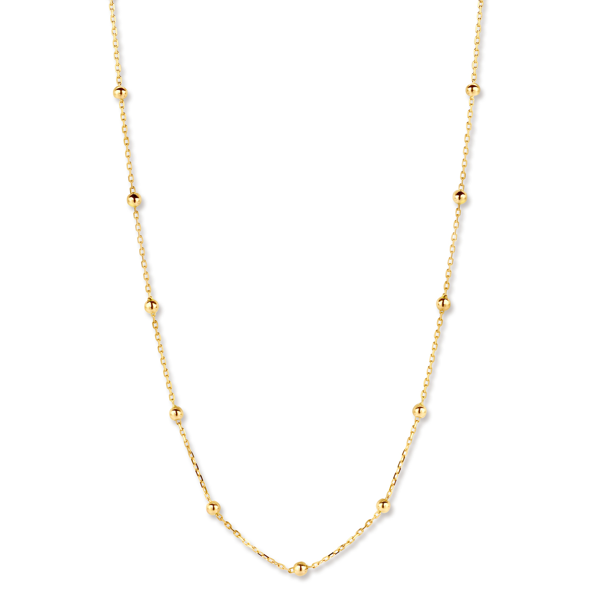 Ketting in geel goud 18 k