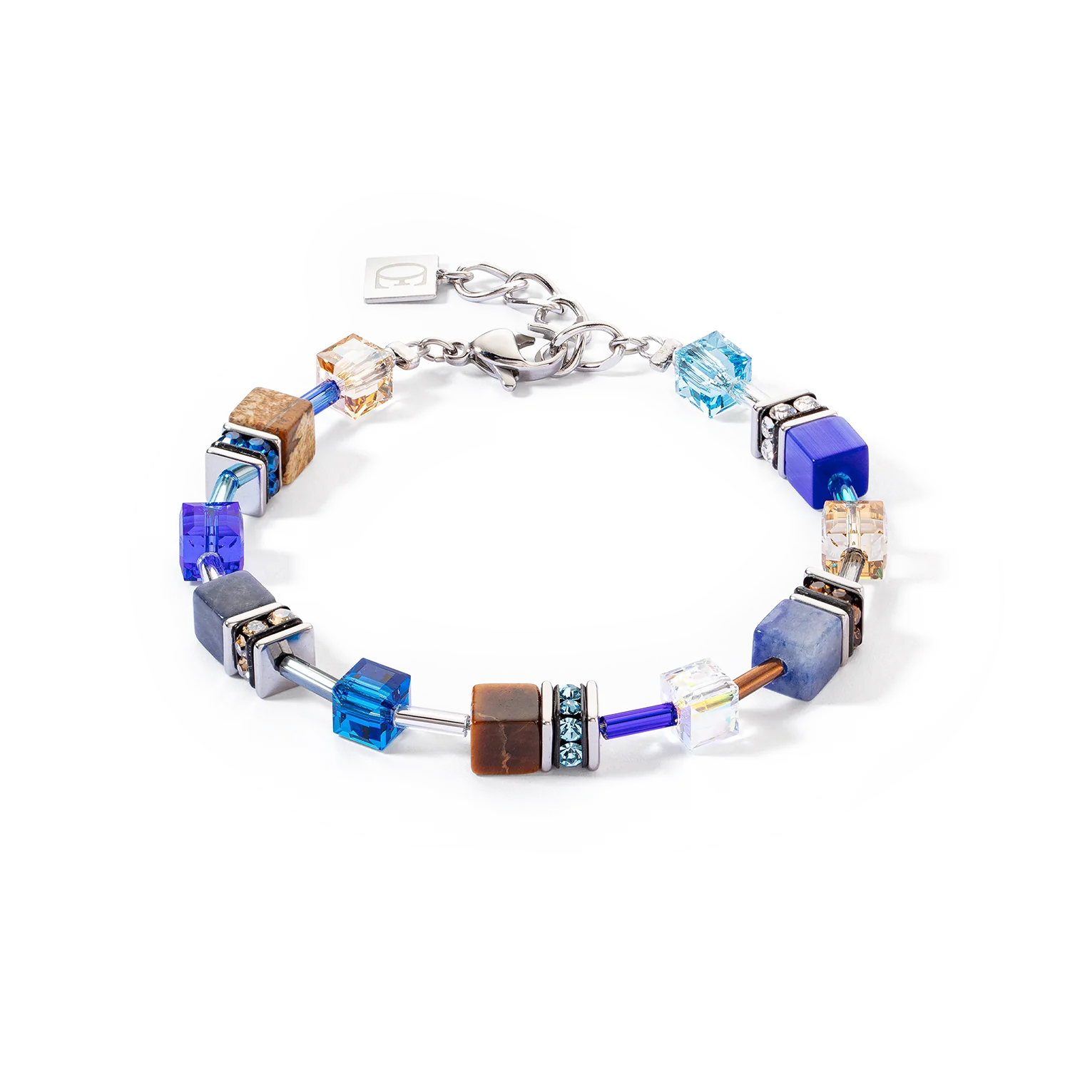 Coeur de Lion armband 4905/30-0711 blauw