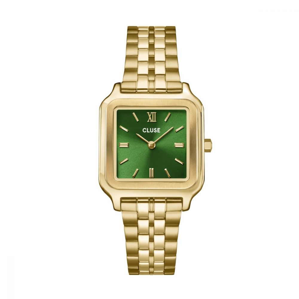 De Cluse Horloge CW11905 heeft een minimalistisch design met een gouden kast en een stalen band. Het horloge heeft een datumaanduiding en is waterbestendig. Draag dit elegante horloge bij zowel casual als formele gelegenheden voor een stijlvolle uitstraling. Combineer het met andere gouden sieraden voor een complete look. Maak je outfit compleet met dit prachtige Cluse horloge.