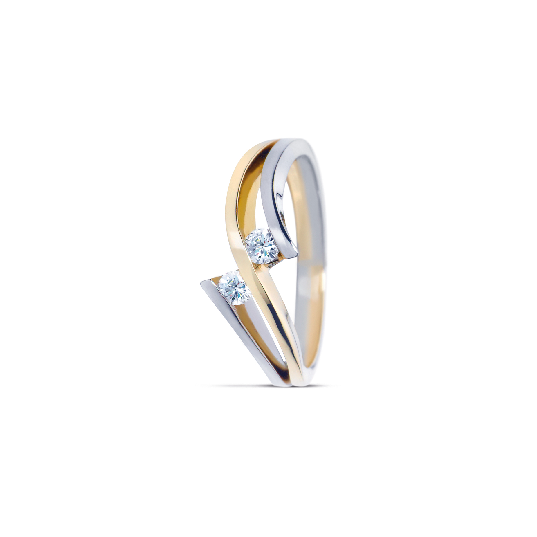 Ring Sofie 14kts goud met Diamant / briljant 2 x 0,15crt si/river

Verkrijgbaar vanaf 2 x 0,03crt si/river

Leverbare goudkleuren: 14kts geelgoud, 14kts witgoud, 14kts roségoud en alle bicolor combinaties
