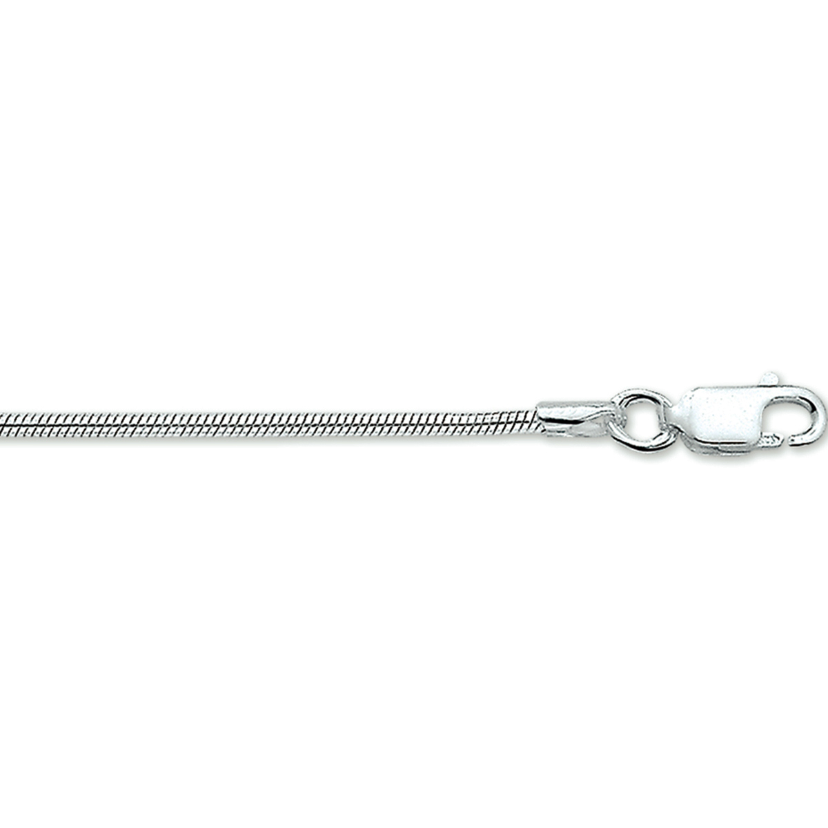 zilveren choker