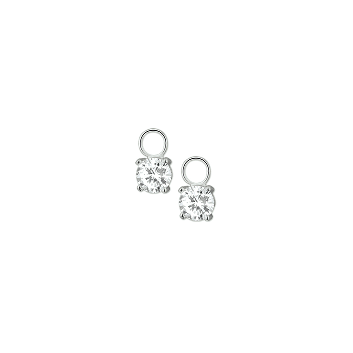 Beschrijving: Gerhodineerd zilveren creoolhangers met zirkonia geschikt voor 2.8mm buis.
Doelgroep: dames
Zetting: solitaire (chatonzetting)