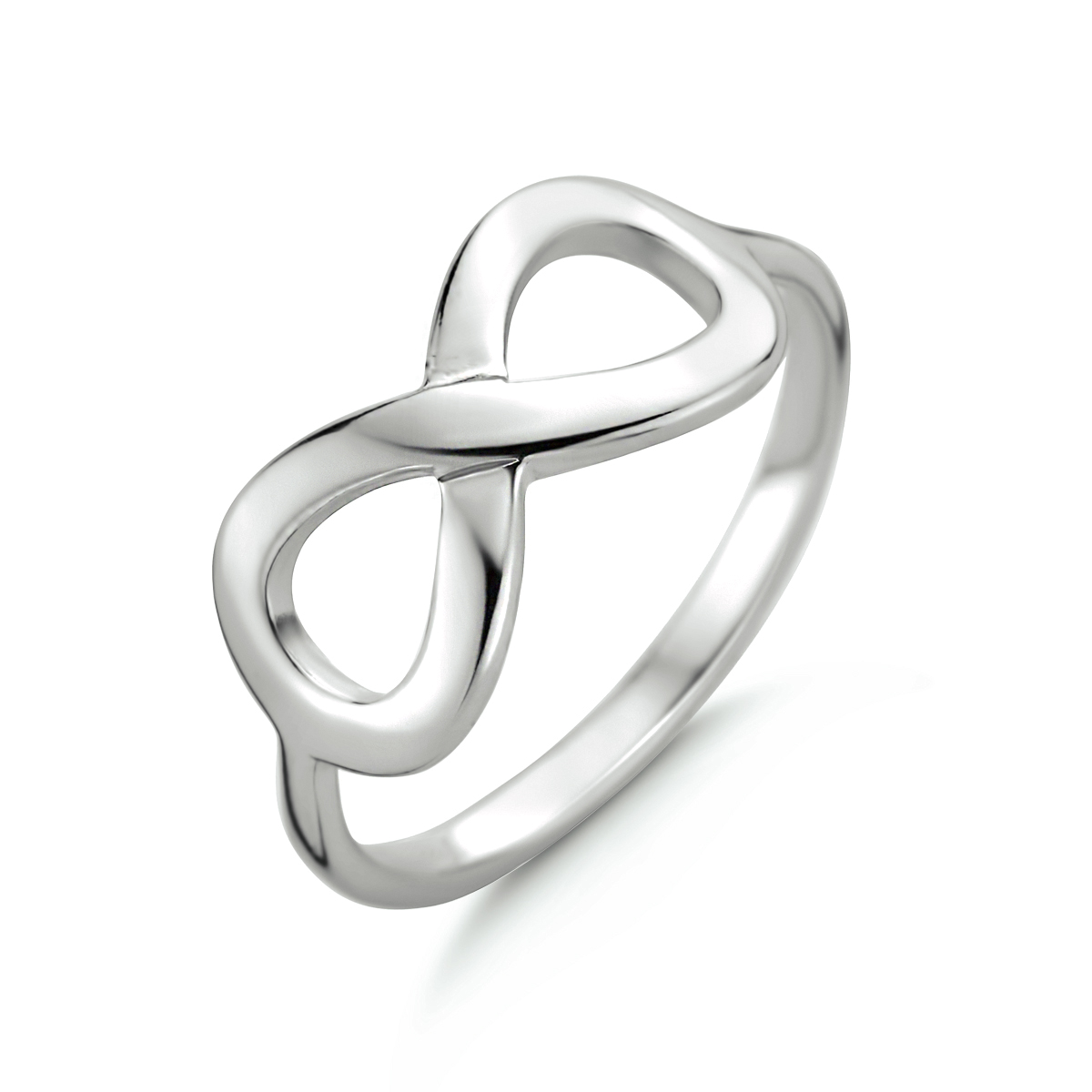 Zilveren dames ring