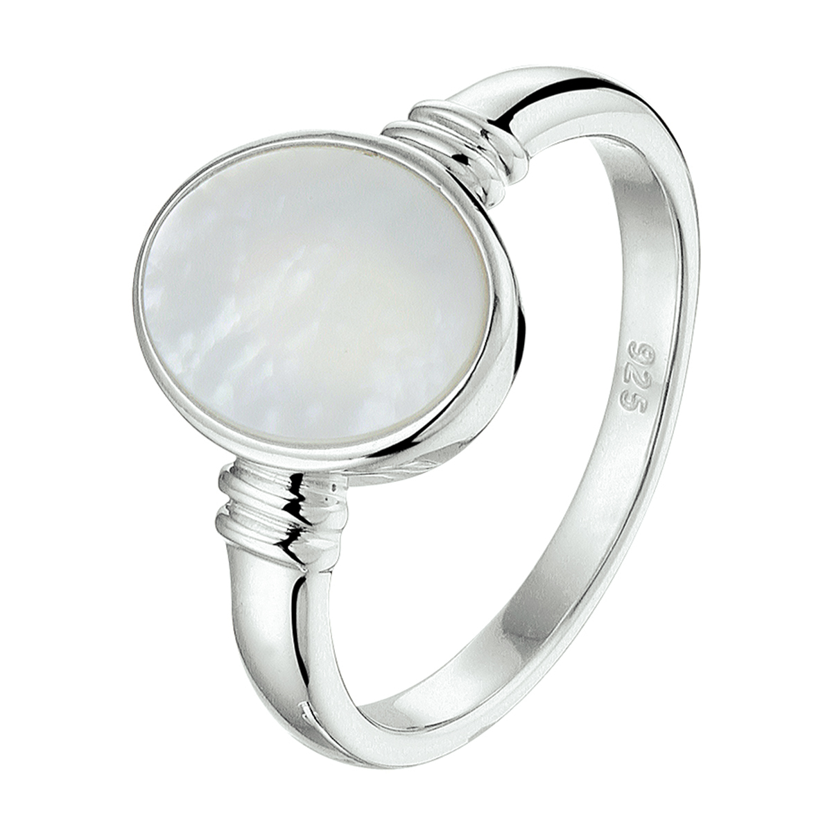 Beschrijving: Stijlvolle gerhodineerd zilveren ring met witte parelmoer en een poli afwerking. Info: Gerhodineerd zilver is door de rhodiumlaag beter bestand tegen verkleuren en krassen.
Uniekenummer serie: 41578
Verpakt per: 1
Doelgroep: dames
Ringmaat: 17.75 mm (56)
Breedte: 12 mm