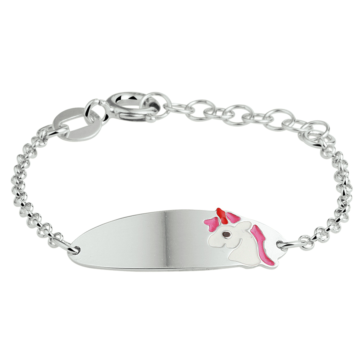 Graveerarmband eenhoorn 1,6 mm 11 - 13 cm