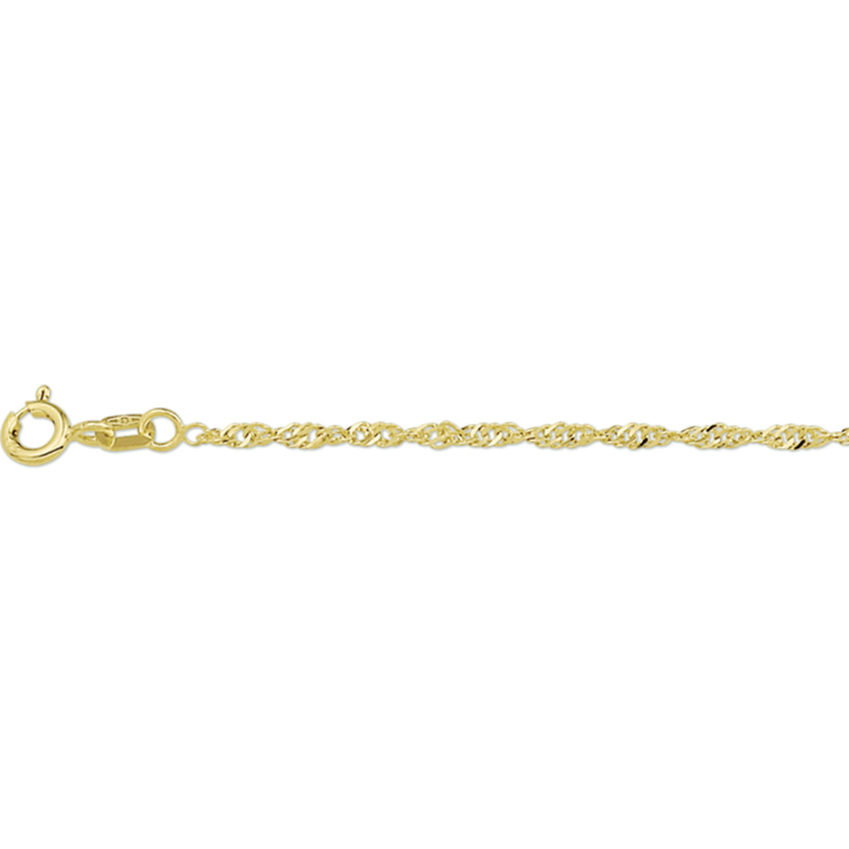 Gouden armband Singapore 1.8mm