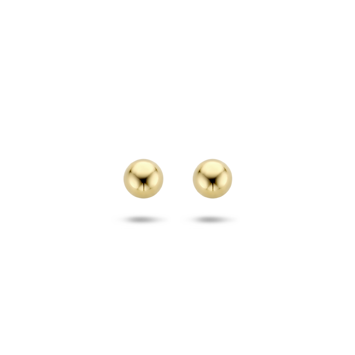 Gouden oorknop