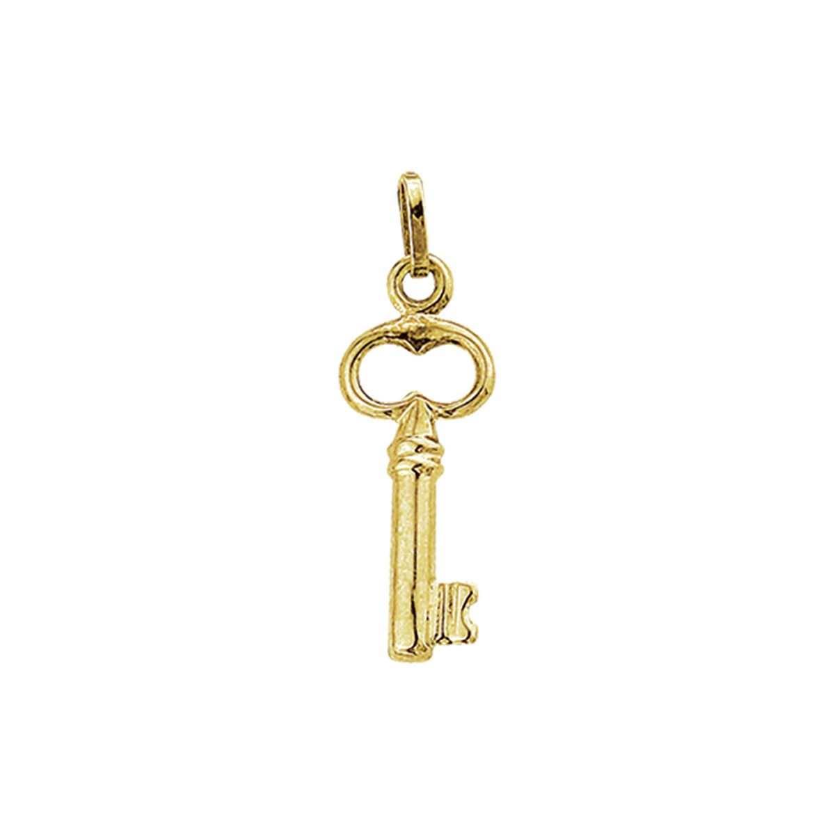
Gouden bedel sleutel unisex