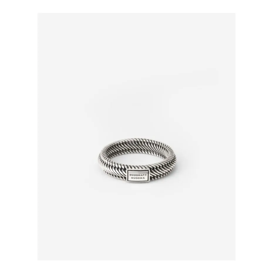 Buddha to Buddha zilveren ring Edwin Mini 809 maat 18