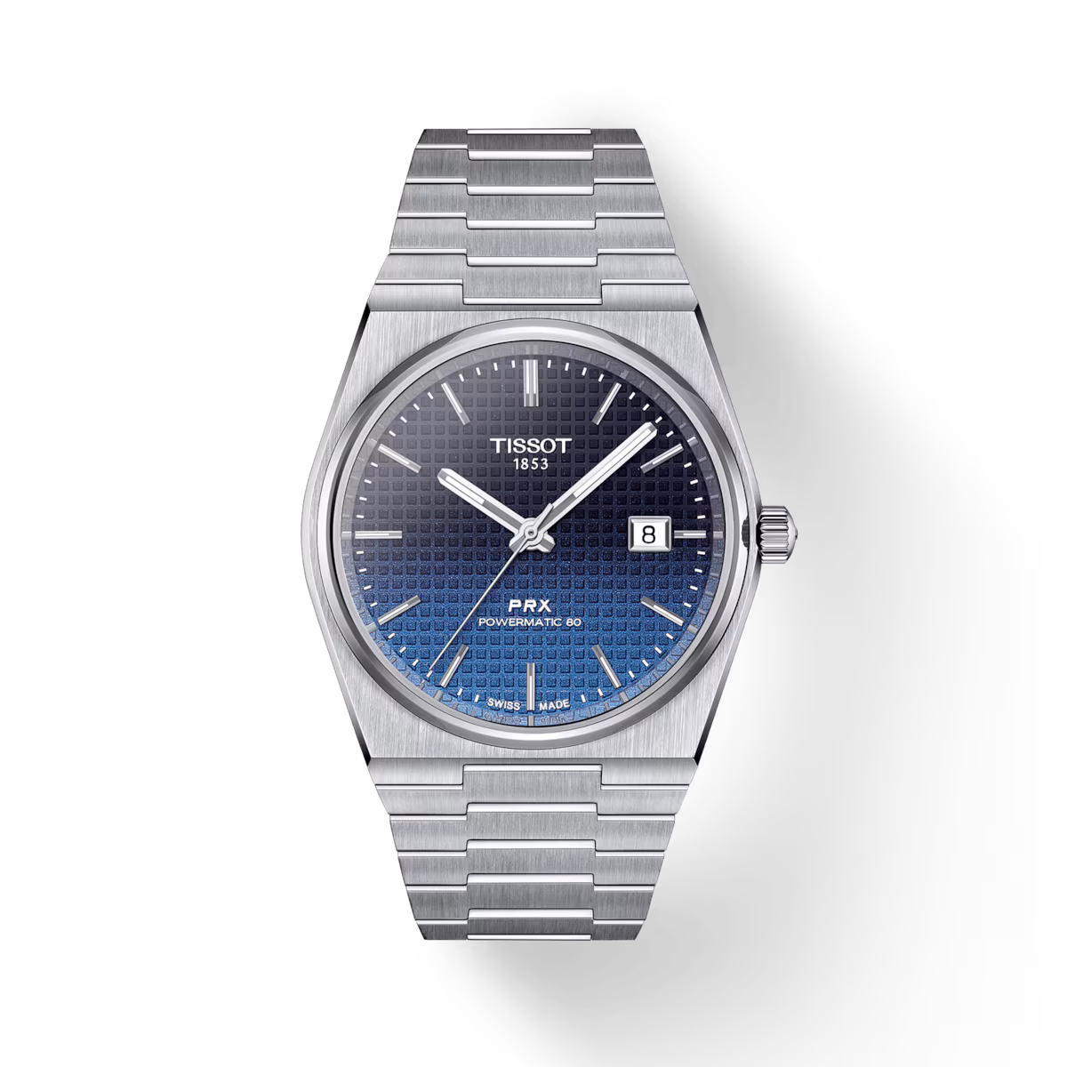 e uitbreiding van de PRX Powermatic 80 in 40 mm is voorzien van een nieuwe gradiëntwijzerplaat, die speelt met licht en kleur om het een verbluffend effect te geven, met een opvallend kleurenschema dat de eentonigheid van het dagelijks leven doorbreekt. Deze horloges doen denken aan zonsondergang en zonsopgang en zijn perfect voor degenen die op weg zijn om de wereld te veroveren. ​

Dit PRX-model is de perfecte metgezel voor stedelijke professionals die op zoek zijn naar zowel functionaliteit als een vleugje flair. ​

Het saffierglas, dat bekend staat om zijn uitzonderlijke krasbestendigheid en hardheid die na diamant de tweede is, combineert schoonheid en kwaliteit en zorgt voor blijvende helderheid en duurzaamheid. ​

Het automatische uurwerk levert een indrukwekkende gangreserve van maximaal 80 uur. De Nivachron-balansveer verbetert de prestaties, vermindert interferentie van magnetische velden en is bestand tegen schokken, veroudering en temperatuurveranderingen.


Diameter:40 mm
Tot 80 uur gangreserve
316L roestvrijstalen behuizing
Doorkijkkast
Zwitsers automatisch uurwerk
Krasbestendig saffierglas met antireflecterende coating
Verwisselbare band met snelsluiting