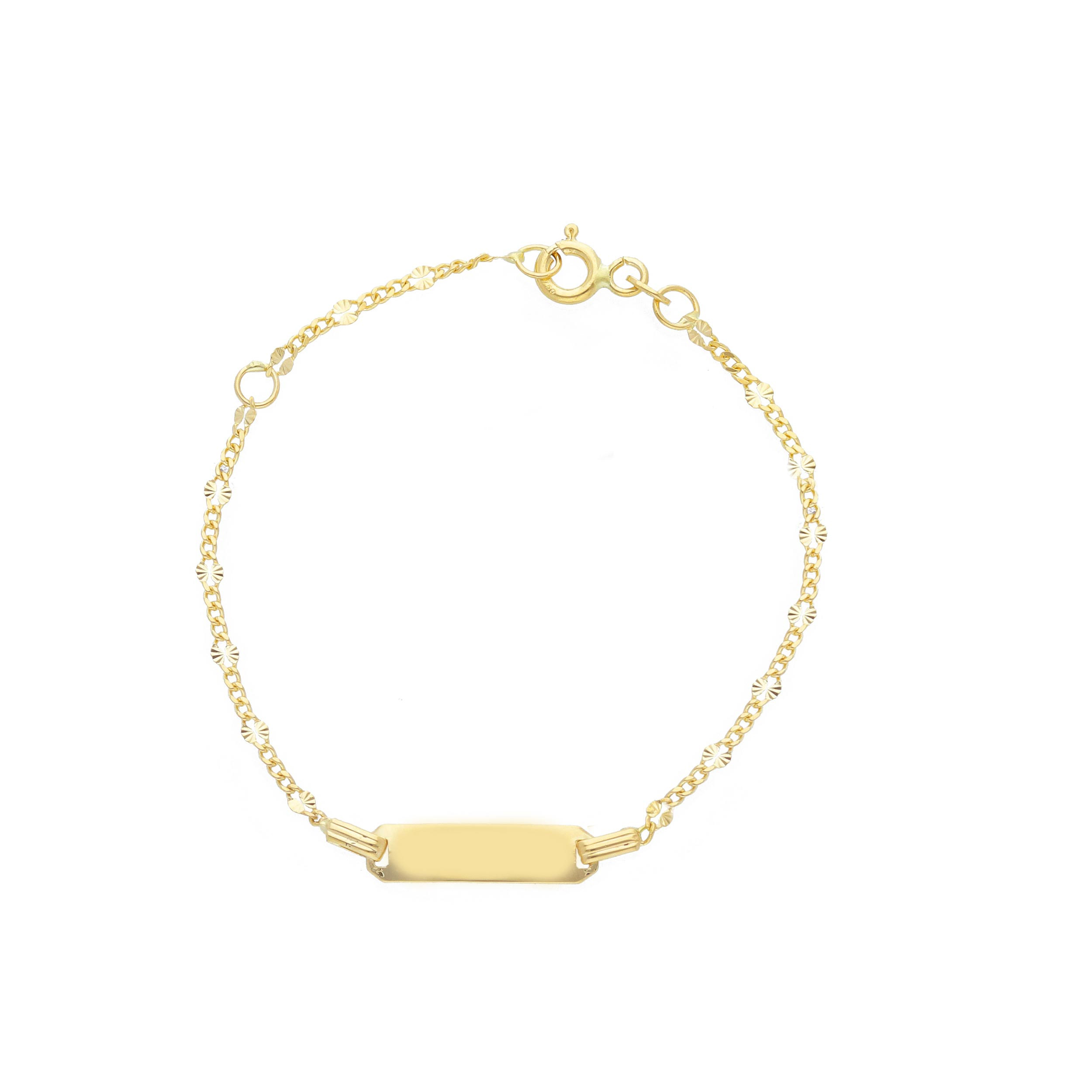 Geboorte armband 18 karaat