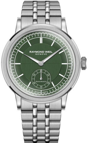 Dit is een horloge van het merk Raymond Weil gemaakt voor heren.
De specificaties zijn als volgt:
Kastmaat: 39,5 mm