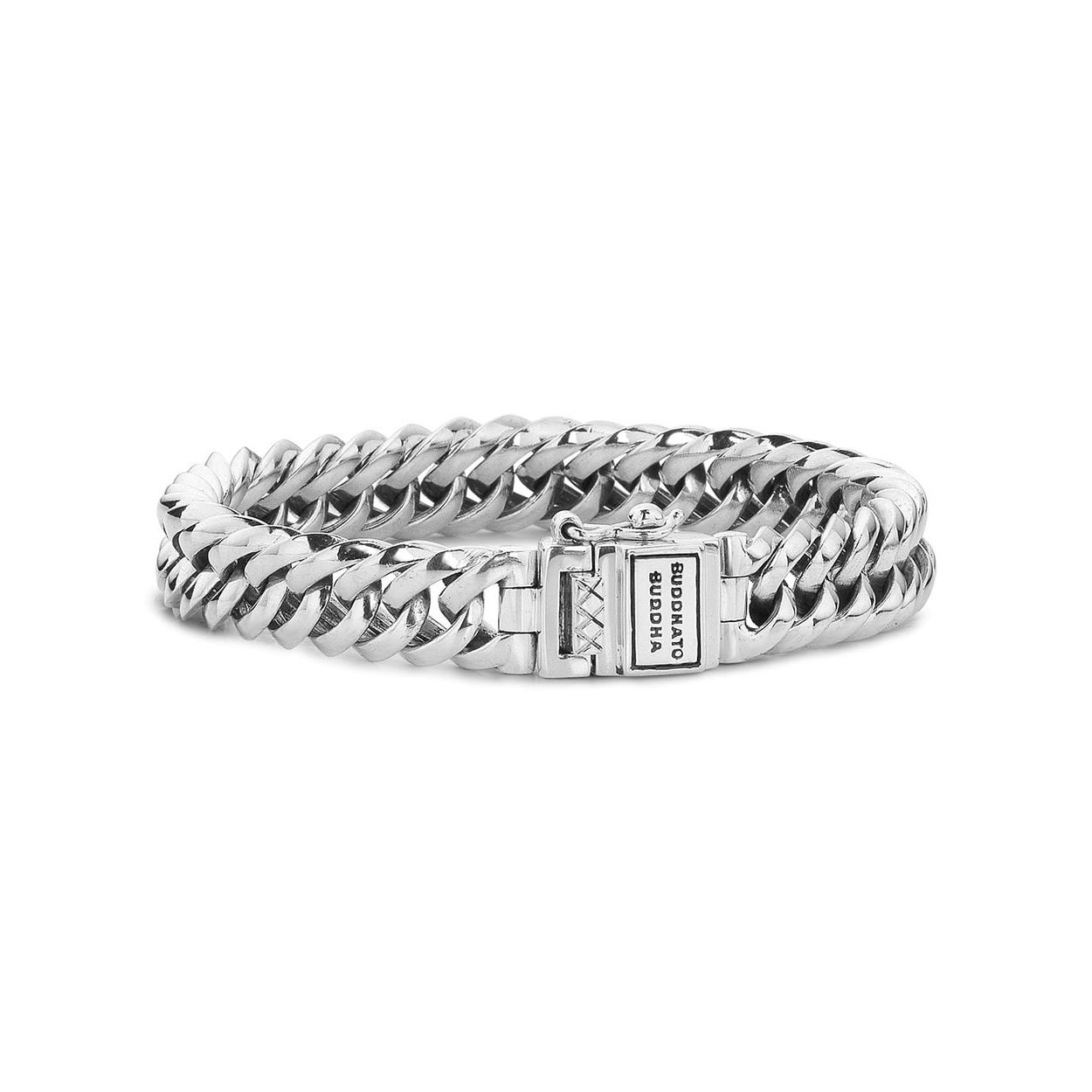 Buddha to Buddha - Chain XS Bracelet Silver, zilveren armband 23cm  J080 G - 001K010800114