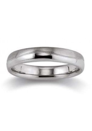 Trouwring in zilver van het merk Viventy