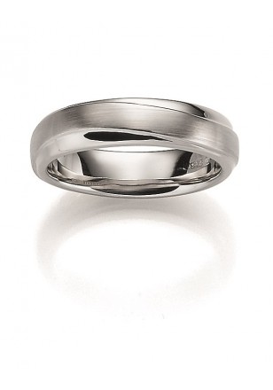 Trouwring in zilver van het merk Viventy