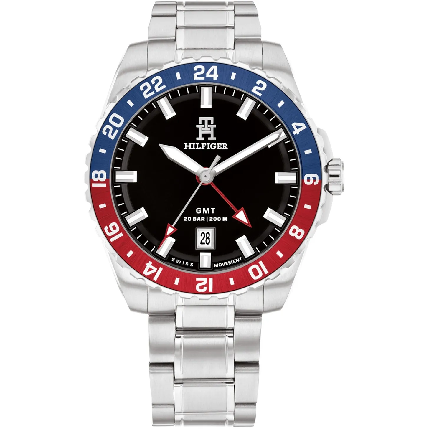 De TH85 SWISS GMT horloges zijn sportieve modellen met een Zwitsers Ronda GMT-uurwerk, waarmee een tweede tijdzone weergegeven kan worden. Deze horloges zijn waterdicht tot 20atm en hebben een draaibare bezel met stopwatch functie, waardoor ze geschikt zijn voor zowel reizen al avontuurlijke activiteiten