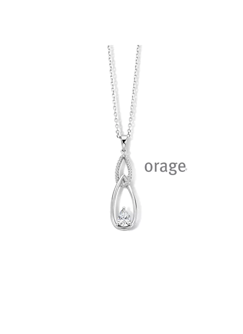 Ketting in zilver met hanger