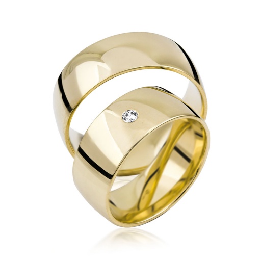 Deze prachtige gouden trouwringen zijn verkrijgbaar in verschillende goudgehaltes, waaronder 8, 9,14 en 18 karaats goud.
Deze ringen zijn tevens leverbaar in:
Geel goud
Rosé goud 
Wit goud 

(Al onze diamanten sieraden worden gecertificeerd geleverd)