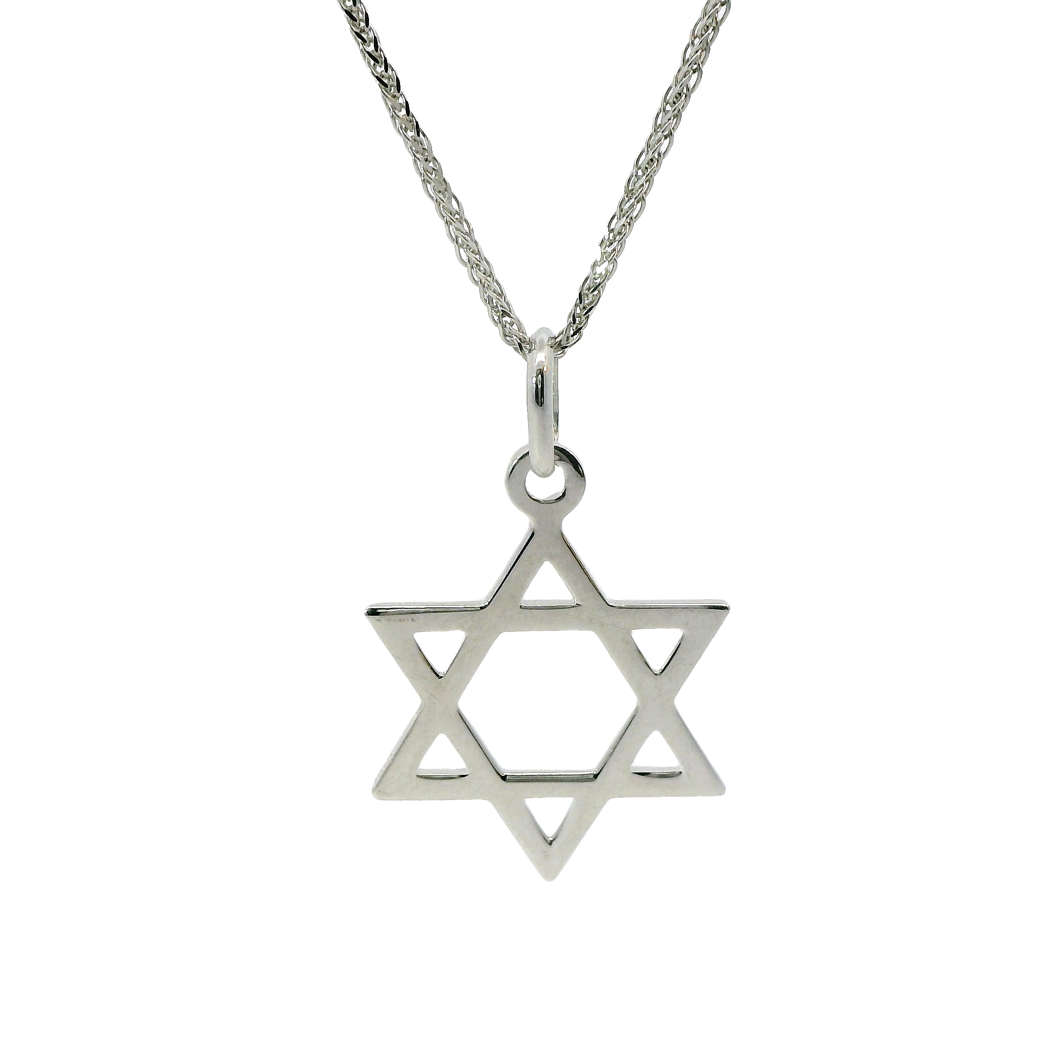 Deze hanger van Louis Bros is vervaardigd uit 14 karaat witgoud (1.15 gr.).
Deze hanger in de vorm van een Davidster is een prachtig symbool van zowel geloof als elegantie. Gemaakt van hoogwaardig witgoud, straalt de ster tijdloze klasse uit met een subtiel, modern design. De verfijnde afwerking maakt het een veelzijdig sieraad, perfect om dagelijks te dragen of als een bijzondere toevoeging voor speciale gelegenheden. Een stijlvolle en betekenisvolle hanger die traditie en luxe moeiteloos verenigt.