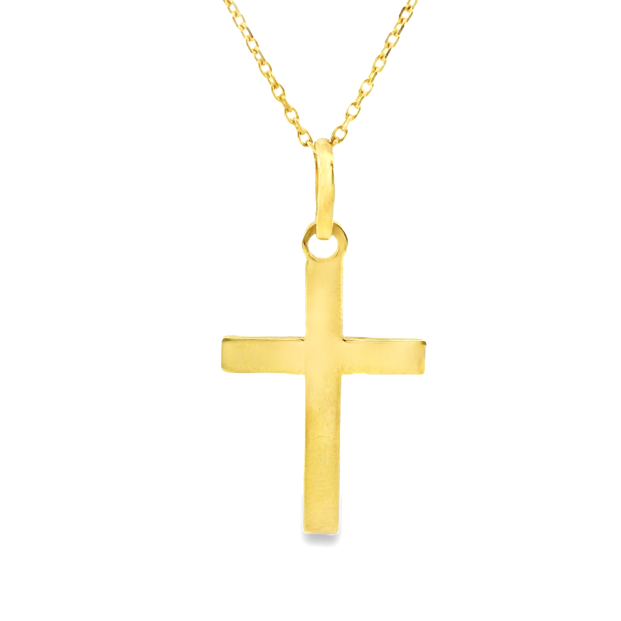 Deze hanger van Louis Bros is vervaardigd uit 14 karaat geelgoud (1 gr).
Deze kruis is een klassiek en elegant sieraad, vervaardigd uit hoogwaardig goud. Het eenvoudige maar krachtige ontwerp van het kruis straalt warmte en tijdloze schoonheid uit. Perfect om dagelijks te dragen of voor speciale gelegenheden, voegt deze hanger een vleugje luxe toe aan elke outfit. Een sieraad met zowel symbolische als esthetische waarde, dat traditie en stijl combineert.