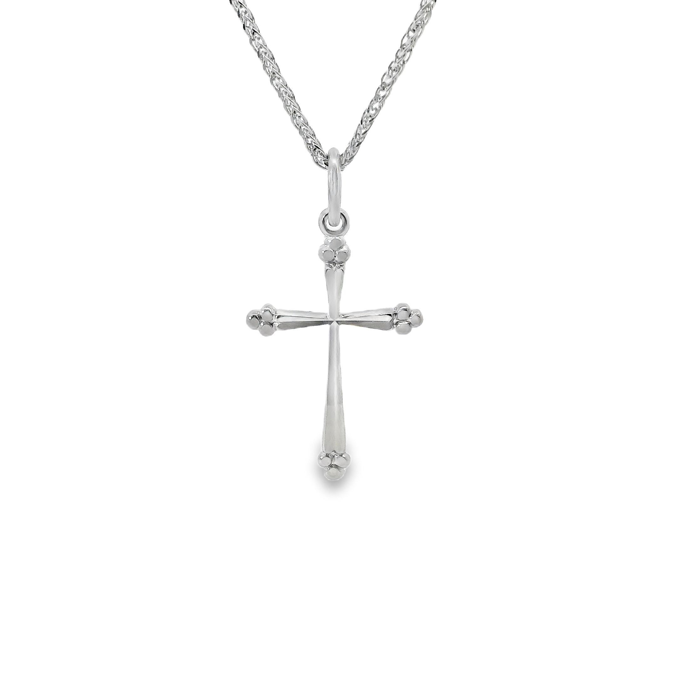 Deze hanger van Louis Bros is vervaardigd uit 14 karaat witgoud (0.66 gr).
Deze kruis straalt pure elegantie uit door zijn strakke en tijdloze ontwerp. Gemaakt van hoogwaardig witgoud, biedt het een moderne twist op een klassiek symbool. De verfijnde afwerking maakt het perfect om dagelijks te dragen, terwijl het een stijlvolle en betekenisvolle toevoeging is aan elke outfit. Een sieraad dat luxe en symboliek moeiteloos combineert.
