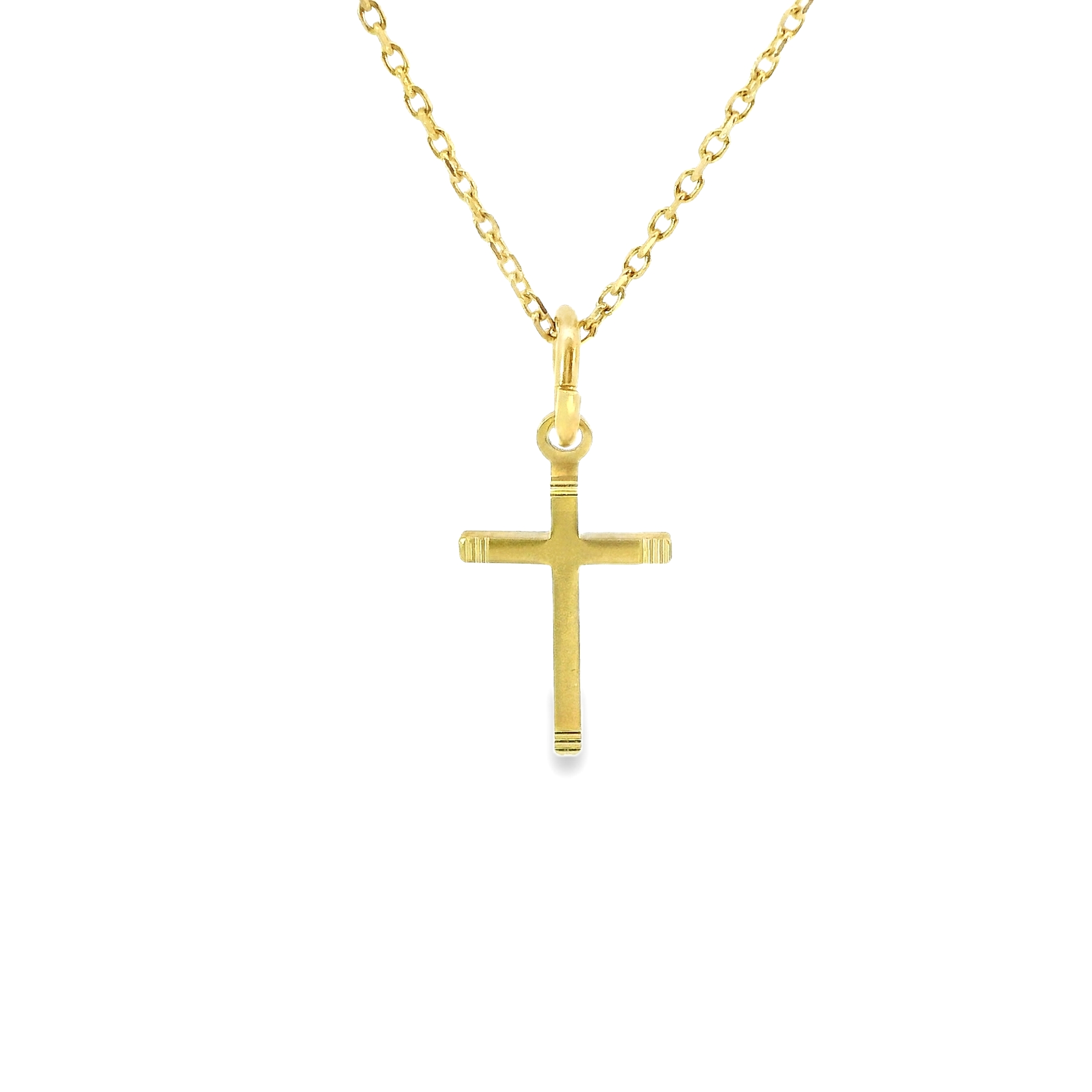 Deze hanger van Louis Bros is vervaardigd uit 14 karaat geelgoud (0.44 gr).
Deze hanger in de vorm van een kruis straalt klassieke elegantie uit. Gemaakt van hoogwaardig geelgoud, heeft het een tijdloos ontwerp dat zowel eenvoudig als krachtig is. Perfect voor dagelijks gebruik of speciale gelegenheden, voegt deze hanger een vleugje luxe toe aan elke outfit. Een sieraad met zowel symbolische als esthetische waarde.
