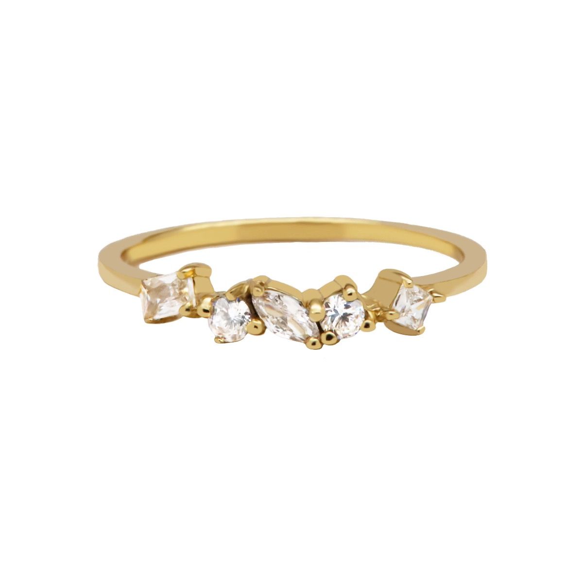 Ring Iconic Goldplated R027GP maat 52