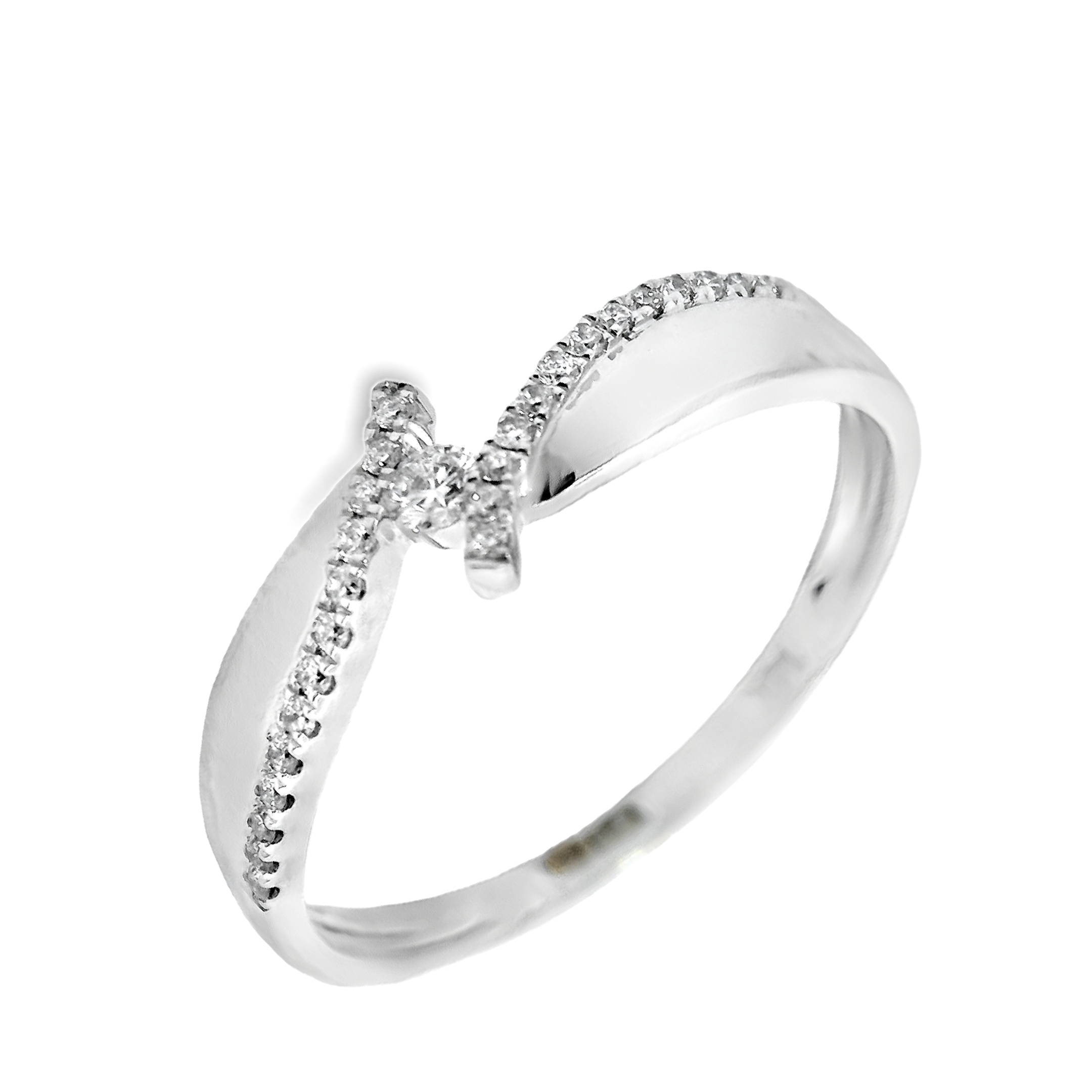 Deze ring van Louis Bros is vervaardigd uit 14 karaat witgouden (1.88 gr.) en is gezet met 28 briljant geslepen diamanten met een totaalgewicht van 0.14ct. De ring heeft een breedte van 6 mm, en een dikte van 1.75 mm. Deze ring bestaat uit onze lijn van exclusieve modellen sieraden met prachtige designs van hoge kwaliteit.
De ring is verkrijgbaar in meerdere afmetingen.