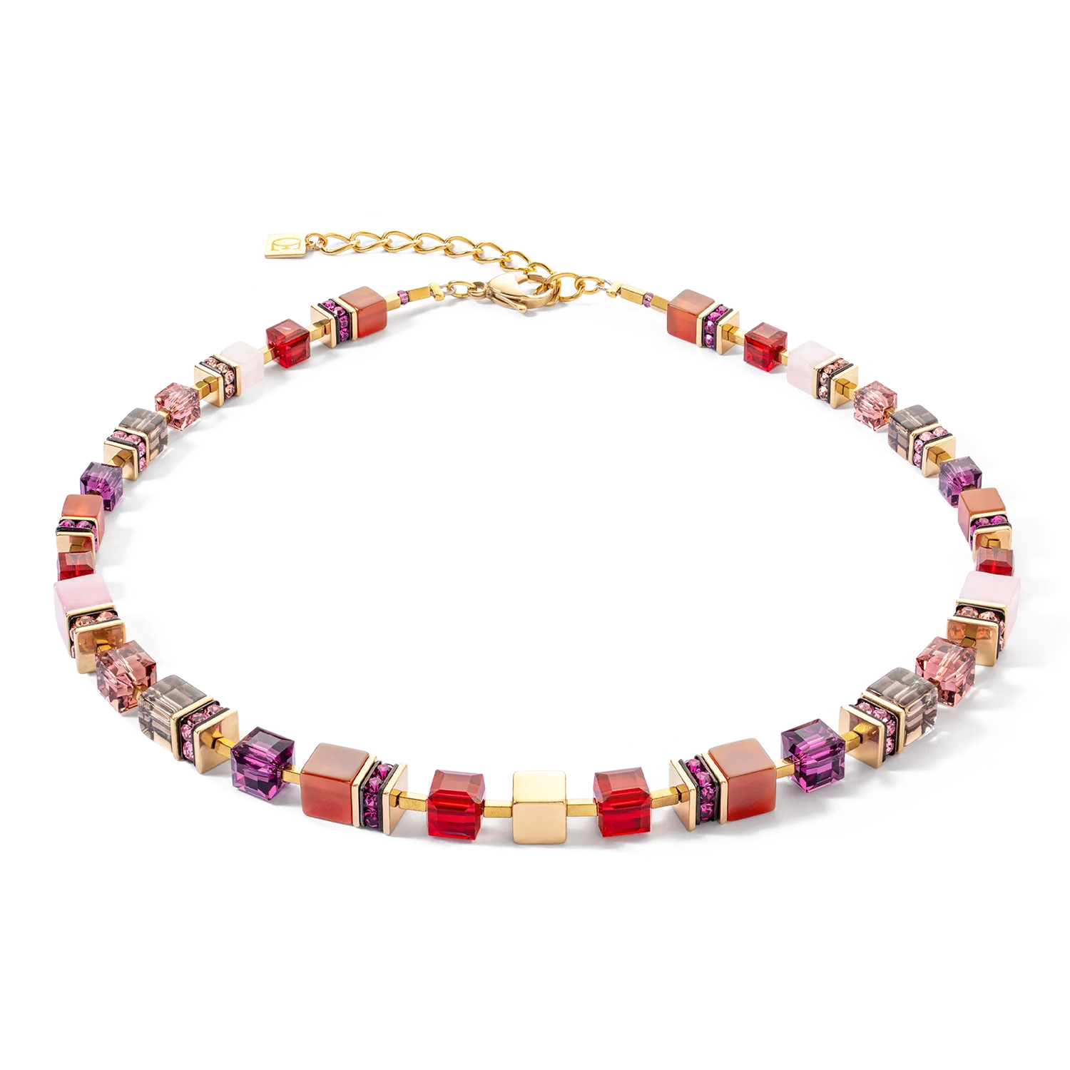 Dit is een collier van het merk Coeur de Lion gemaakt voor dames.