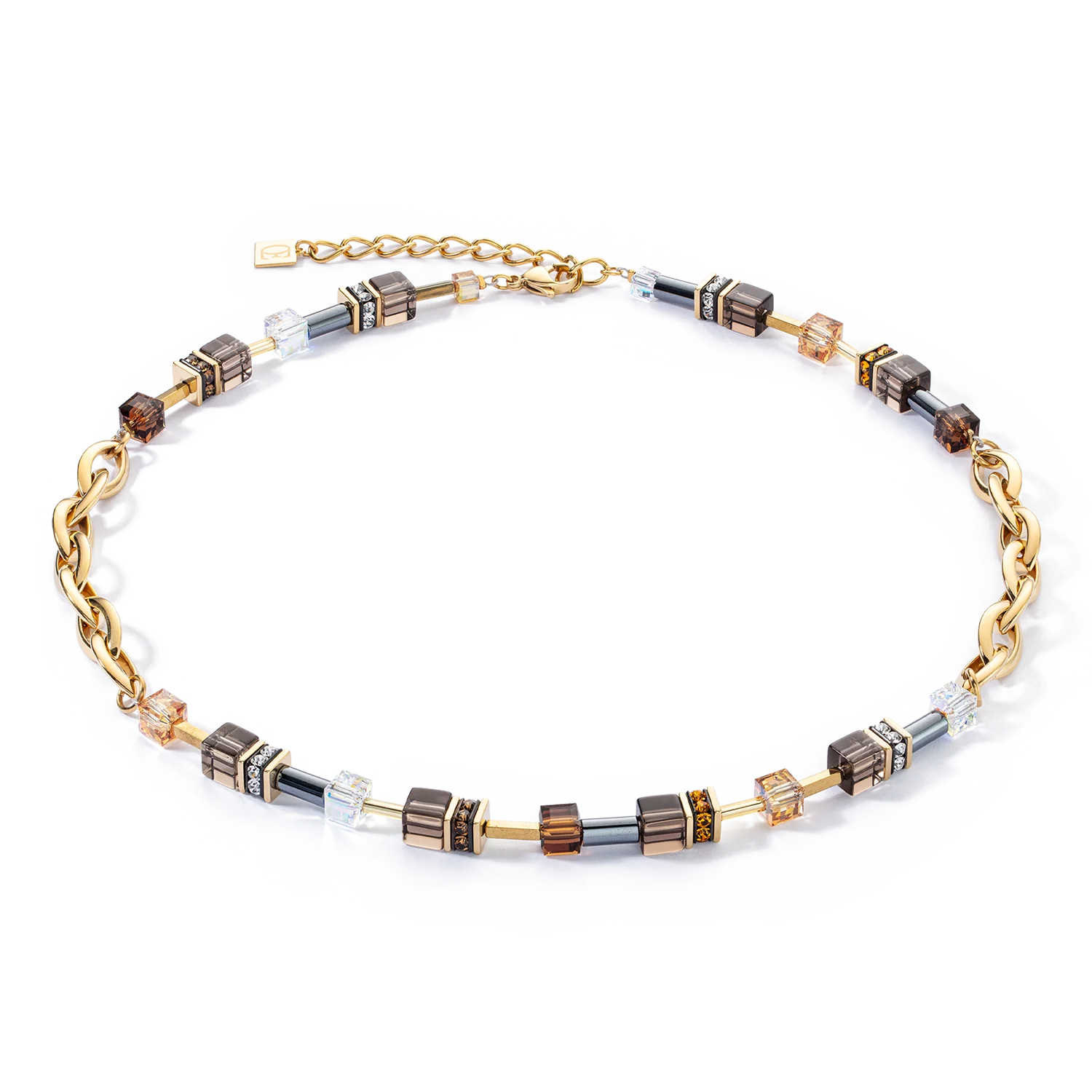 Dit is een collier van het merk Coeur de Lion gemaakt voor dames.