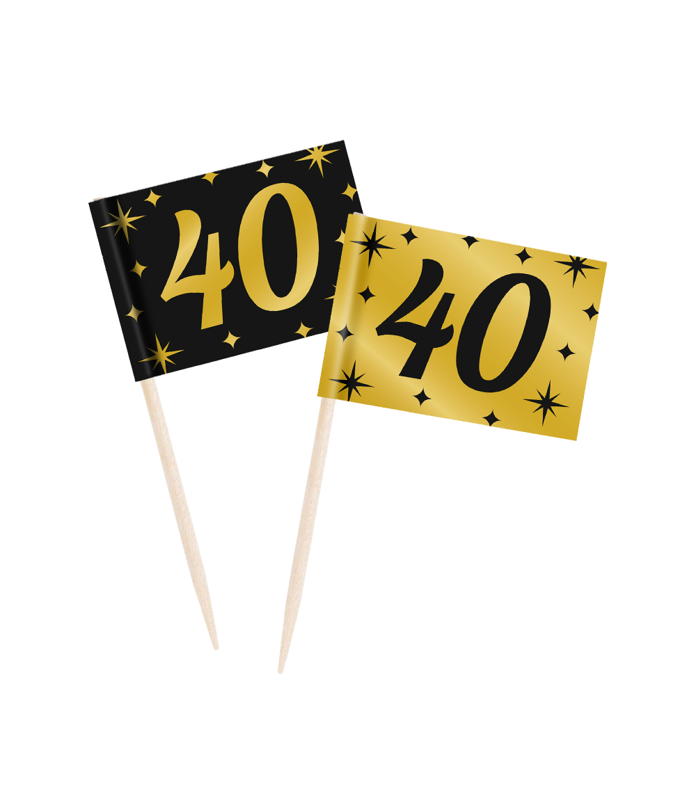 De Classy party cocktail picks zijn de ideale versiering voor in een hapje op bijvoorbeeld een verjaardag en zijn daarom reuze handig.