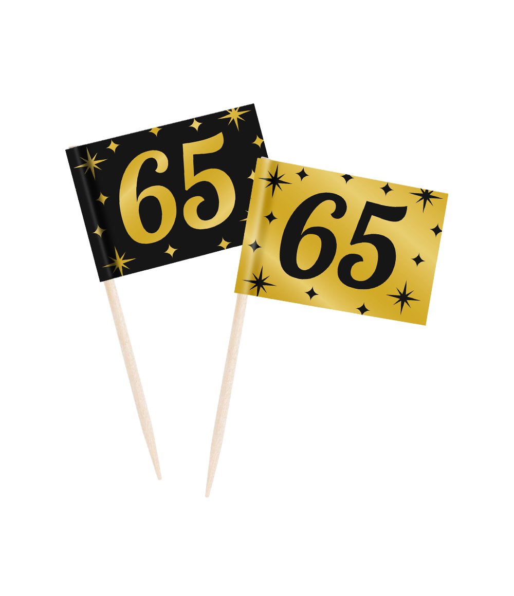 De Classy party cocktail picks zijn de ideale versiering voor in een hapje op bijvoorbeeld een verjaardag en zijn daarom reuze handig.