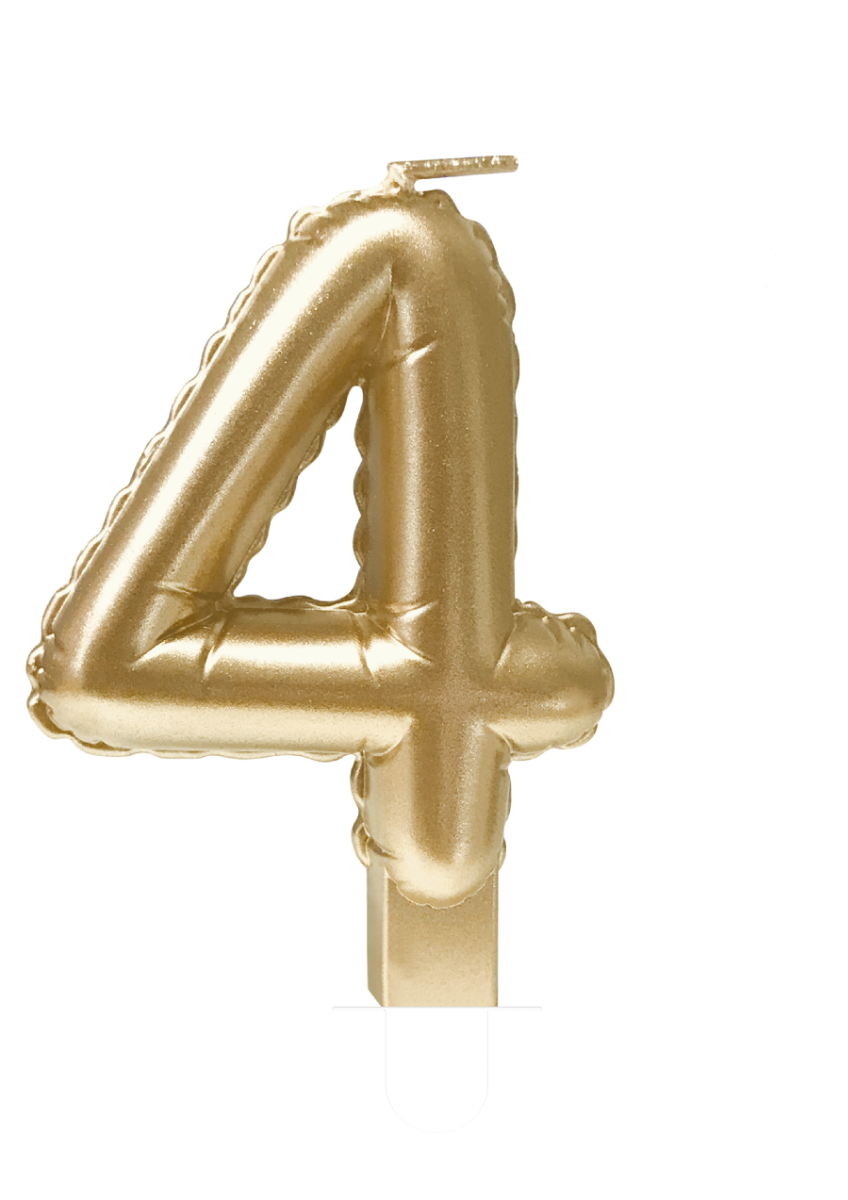 Een verjaardag kan niet zonder een verjaardagstaart en als je de taart versiert met deze foil balloon candles dan maak je het geheel extra feestelijk! 