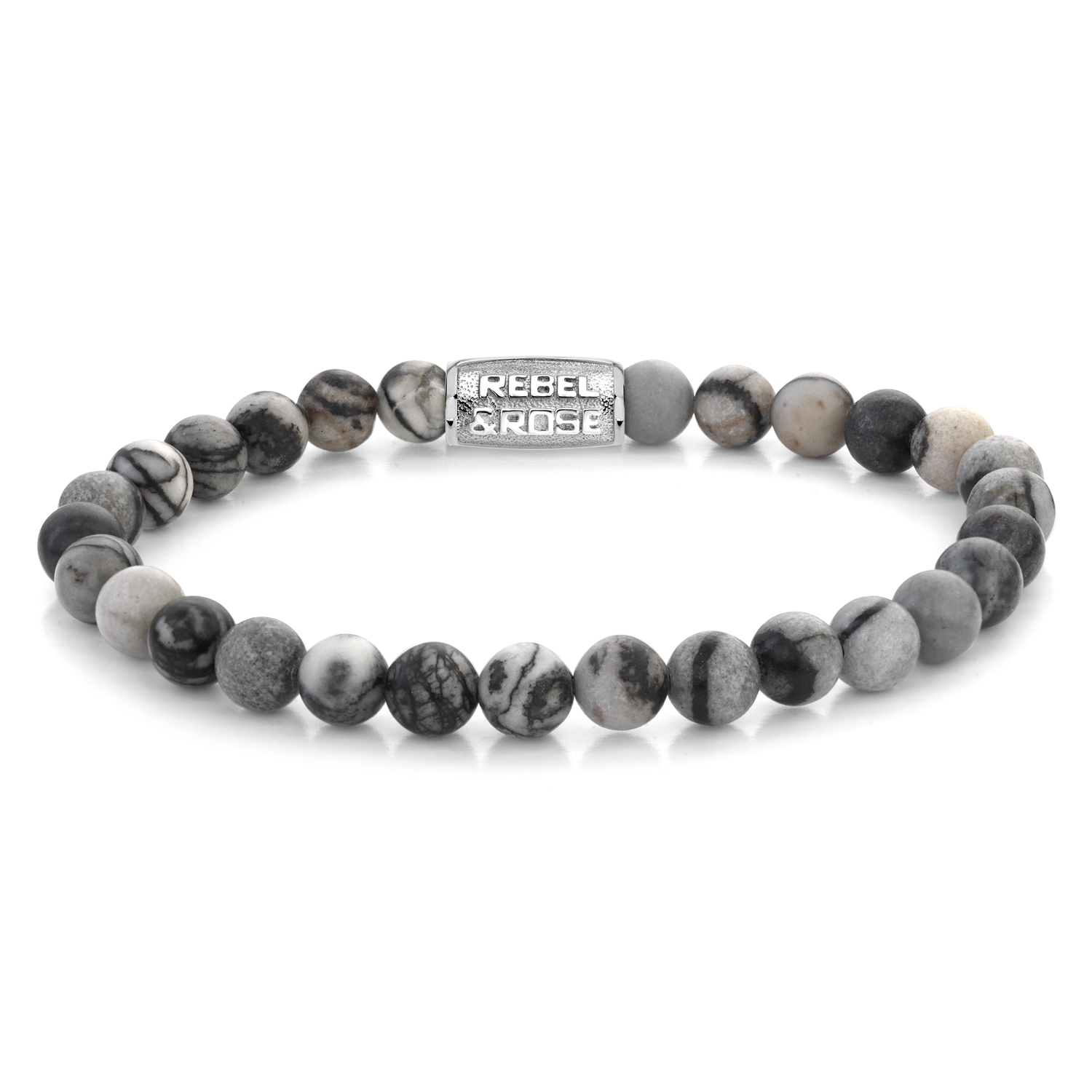 Rebel & Rose - Black Wolf - 6mm Medium, Staal 17.5cm - RR-60140-S-M