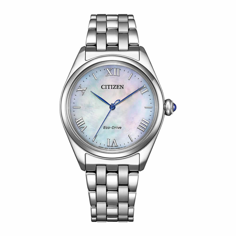 Citizen - Staal, 50 meter WR, Saffierglas, Eco-Drive, cal: E031 - EM1140-80D