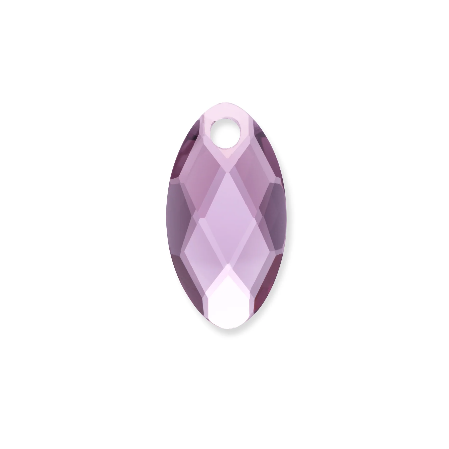 De kettingedelstenen van Sparkling geven je een oneindig Mix & Match ervaring. Deze prachtige Aubergine Quartz Leaf ketting edelsteen is te mixen en matchen met jouw  favoriete hanger en collier.