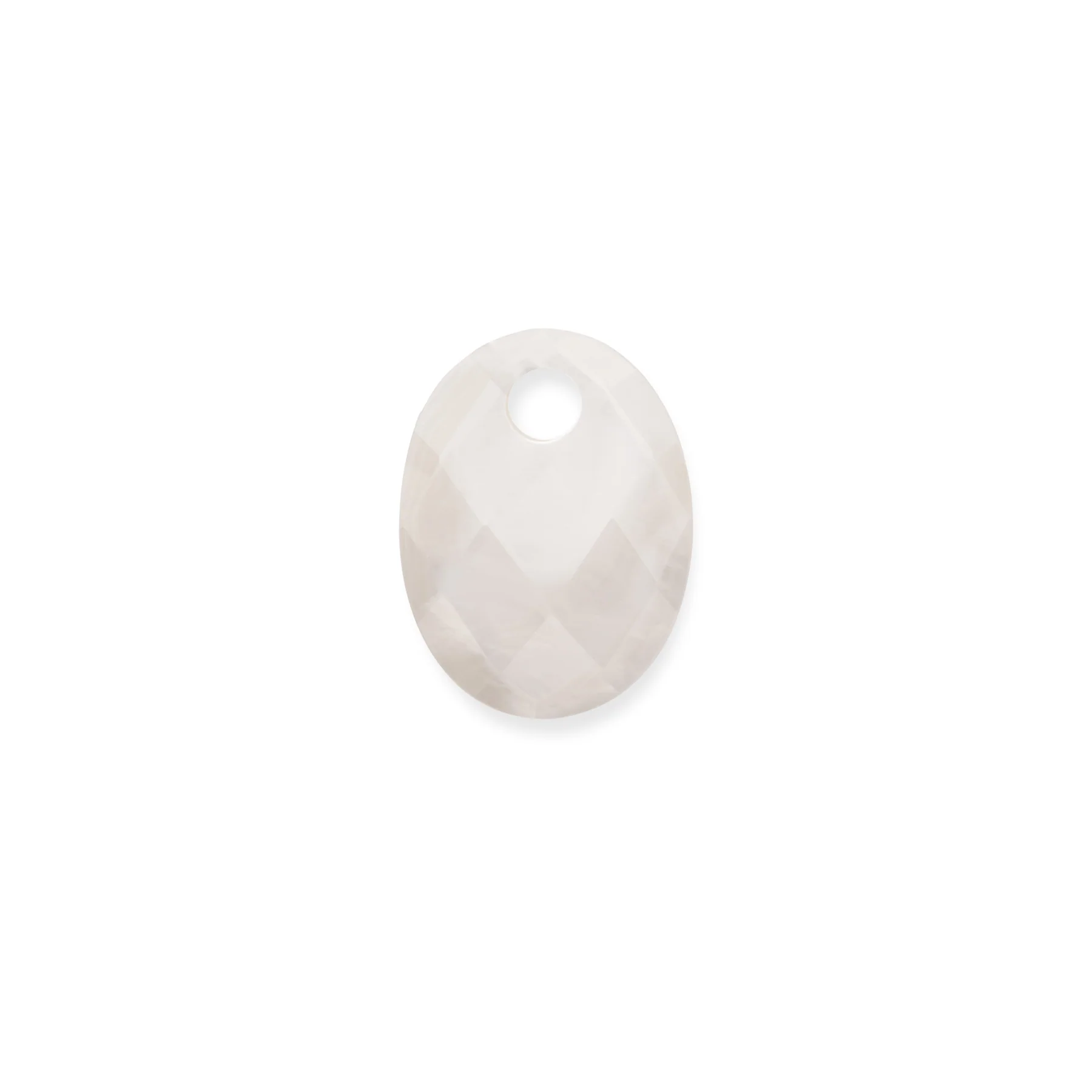 De Medium Oval ketting edelsteen gemaakt van Mother of Pearl vormt de perfecte basis voor het samenstellen van jouw favoriete ketting. De edelsteen is prachtig gefacetteerd en heeft een formaat speciaal gemaakt om elke dag te dragen. Bij Sparkling worden alle edelstenen met de hand vervaardigd, hierdoor is elke edelsteen uniek! Combineer de ketting edelsteen met een van onze ketting hangers en draag hem aan jouw favoriete Collier.
