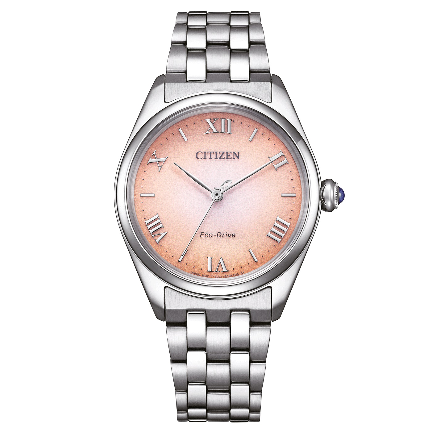 Citizen - Eco-Drive, Cal E031, 50 meter WR, Saffierglas - EM1140-80X