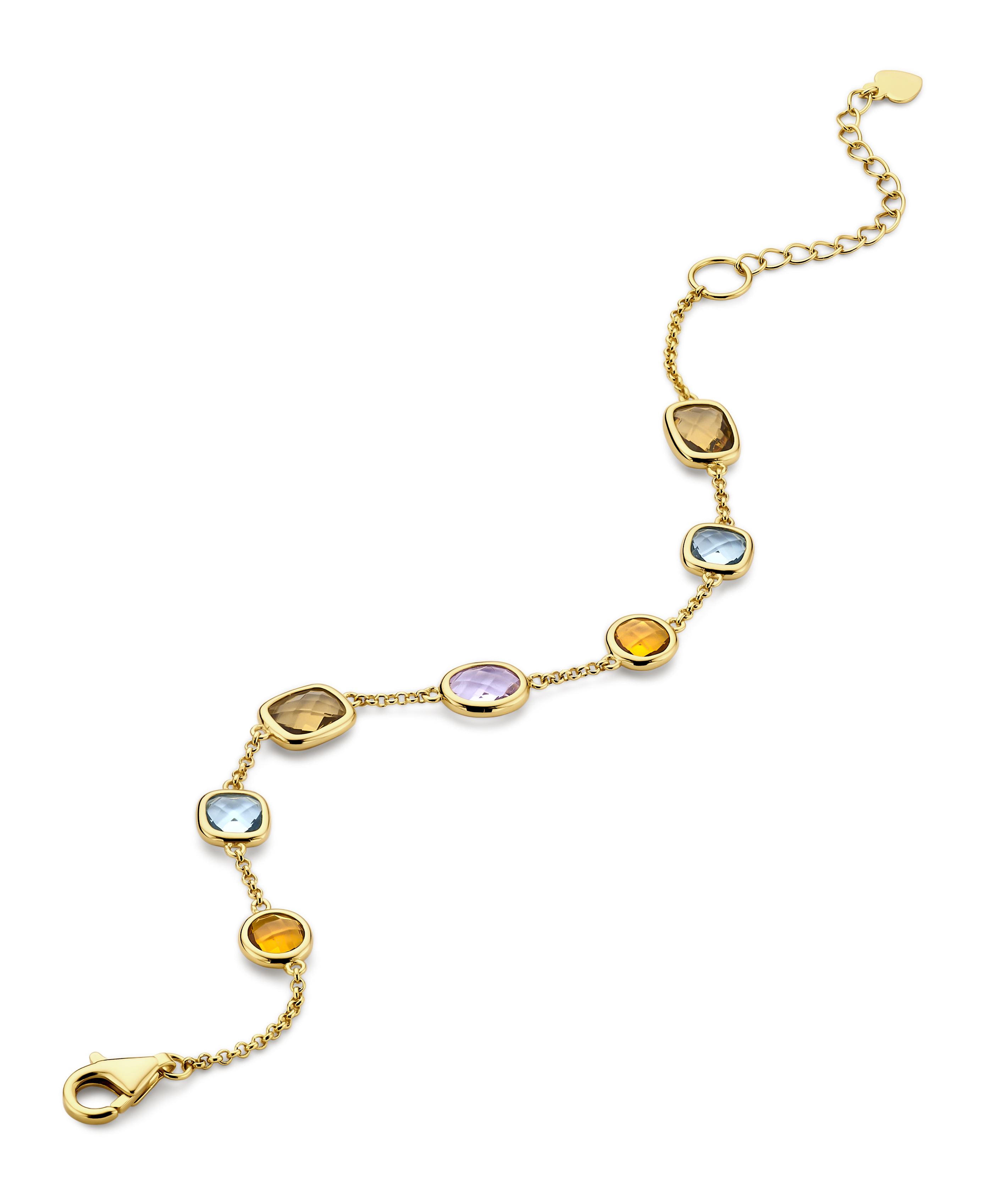 Dit is een mooie armband uit de SilverRose collectie gemaakt uit gerhodineerd 925% sterling silver met kleurstenen. Alle Silver Rose juwelen worden geleverd ...